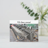 Wir haben die Postkarte verschoben (Stehend Vorderseite)