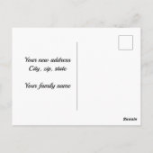 Wir haben die Postkarte verschoben (Rückseite)