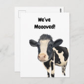 Wir haben die Postkarte verschoben (Vorne/Hinten)