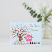 Wir haben die Postkarte verschoben (Stehend Vorderseite)