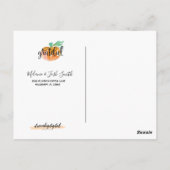 Wir haben die Postkarte verschoben (Rückseite)