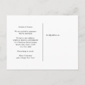 Wir haben die Red Door Nutcracker Holiday Moving v Ankündigungspostkarte (Rückseite)