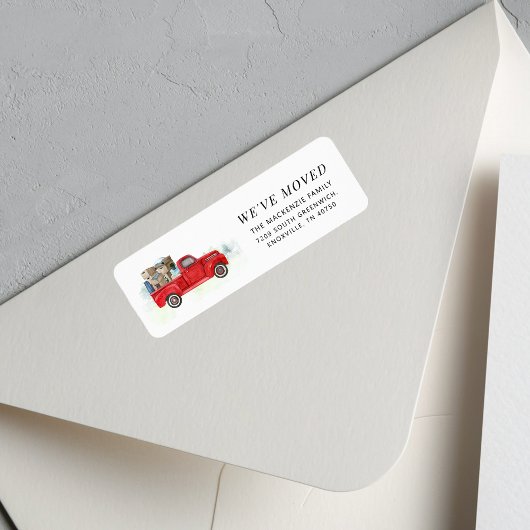 Wir haben die Red Truck Rücksendeadresse bewegt