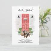 Wir haben die Rote Tür verschoben, Dackel Ankündigung (Stehend Vorderseite)