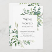 Wir haben die rustikale Wasserfarbe Evergreen Ankü Ankündigung (Vorne/Hinten)