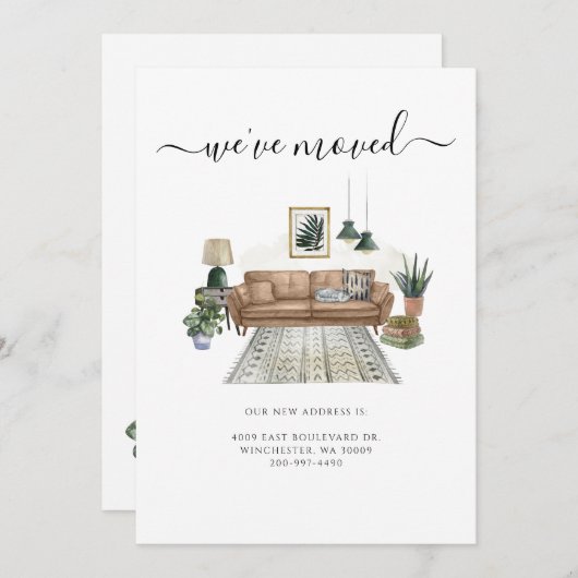 Wir haben die schicke Moderne verändert Ankündigung (Vorne/Hinten)