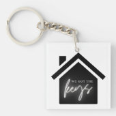 Wir haben die Schlüssel got! Schlüsselanhänger (Vorderseite)