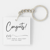 Wir haben die Schlüssel got! Schlüsselanhänger (Rückseite)