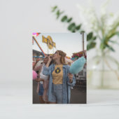 Wir haben die Seite Postkarte (Stehend Vorderseite)