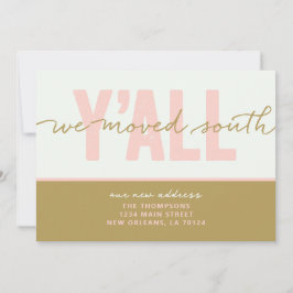 Wir haben die South Y'all Moving Ankündigung versc