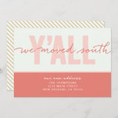 Wir haben die South Y'all Moving Ankündigung versc (Vorne/Hinten)