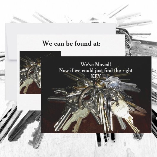 Wir haben die Tasten mit einer humorvollen Flachka Dankeskarte