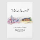 Wir haben die Veränderung der Wasserfarbe veränder Magneteinladung (Vorderseite)