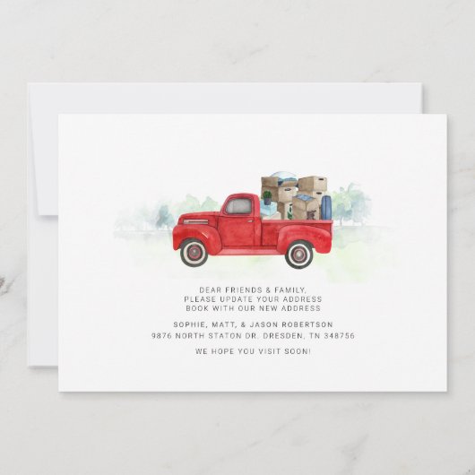 Wir haben die Wasserfarbe verschoben und eine neue Ankündigung (Rückseite)