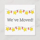 Wir haben die Weihnachtsbaumlichteinschlusskarte v Begleitkarte (Vorderseite)