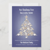 Wir haben die Weihnachtskarte verschoben Feiertagskarte (Vorderseite)