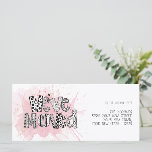 Wir haben die Whimsikfarbenschrift verschoben (Stehend Vorderseite)