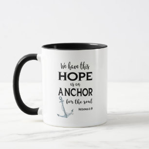 Wir haben diese Hope-Tasse Tasse