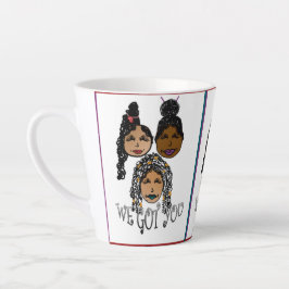 Wir haben dir Latte Cup Got Milchtasse