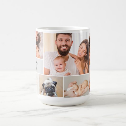 Wir haben dir Papa Liebe! Foto des ersten Vaters Kaffeetasse (Mittel)