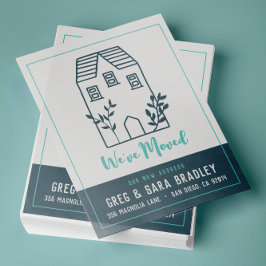 Wir haben Doodle House neue Adresskarte übertragen Karte