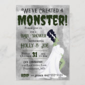 Wir haben ein Monster erschaffen! Einladung (Vorderseite)