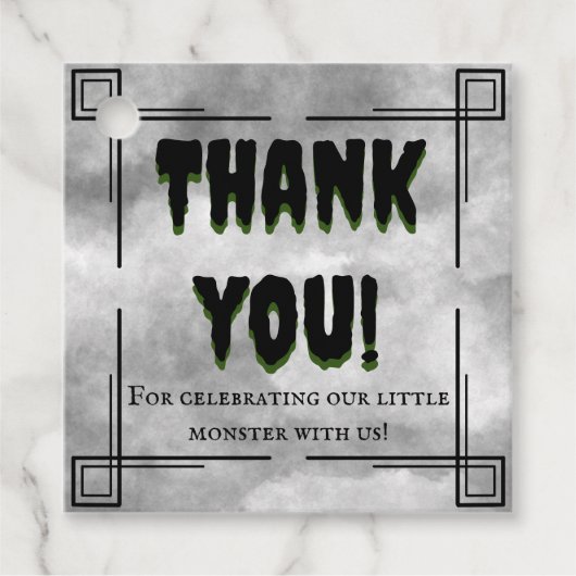 Wir haben ein Monster erschaffen Geschenkanhänger (Vorderseite)