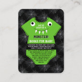 "Wir haben ein Monster geschaffen" Halloween-Kinde Begleitkarte (Vorderseite)