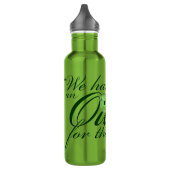 Wir haben ein Öl für das -- Pfefferminz-Blätter Edelstahlflasche (Links)