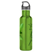 Wir haben ein Öl für das -- Pfefferminz-Blätter Edelstahlflasche (Rückseite)