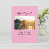 Wir haben ein Paar Namen Stadt hinzufügen, Datum g Ankündigung (Stehend Vorderseite)