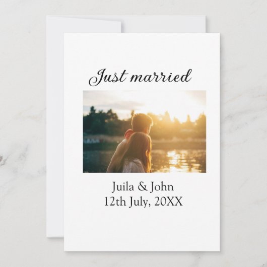 Wir haben ein Paar Namen Stadt hinzufügen, Datum g Ankündigung (Vorderseite)