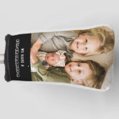 Wir haben ein Supergroßa-Foto Golf Headcover (Vorderseite)