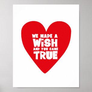 WIR HABEN EIN WUNDERSCHÖNES Liebe-Herz GEMACHT Poster
