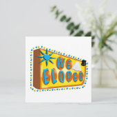 Wir haben ein Zeichen Ankündigung (Stehend Vorderseite)