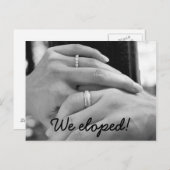 Wir haben eine Ankündigung (Vorne/Hinten)