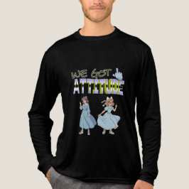 Wir haben eine Attitüde Tri-Blend Shirt