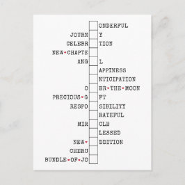 Wir haben eine Baby - Spaß Schwangerschaft Ankündi Postkarte
