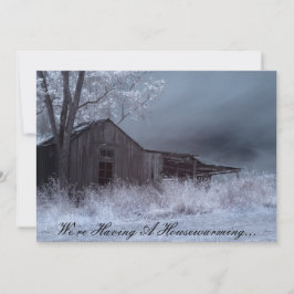 Wir haben eine Hauswärmung... Einladung