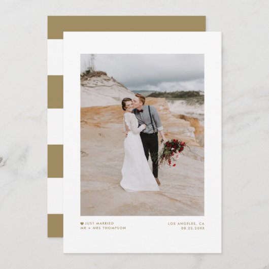 Wir haben eine moderne Minimalistische Schwarze Fo Ankündigung (Vorne/Hinten)