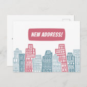 Wir haben eine neue Ankündigung in Bewegung gesetz Postkarte (Vorne/Hinten)