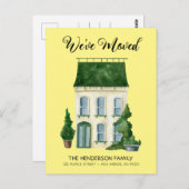 Wir haben eine neue Ankündigung über Zuhause-Movin Postkarte (Vorne/Hinten)