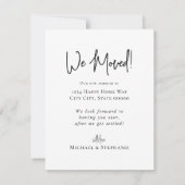 Wir haben eine neue Blumenkarte für unser Haus gek (Rückseite)