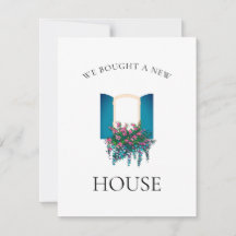 Wir haben eine neue Blumenkarte für unser Haus gek