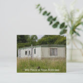 Wir haben eine neue Postkarte (Stehend Vorderseite)