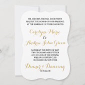 Wir haben eine offene Bar oh und eine Hochzeit lus Einladung (Rückseite)