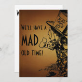 Wir haben eine wütende alte Zeit! (Wütender Einladung (Vorne/Hinten)