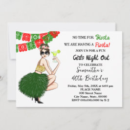 Wir haben einen Geburtstag von Fiesta Einladung