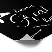 Wir haben einen großen Friseur, einen modernen Sal Poster (Ecke)