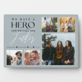 Wir haben einen Helden, den wir ihn Pater FotoColl Fotoplatte (Vorderseite)